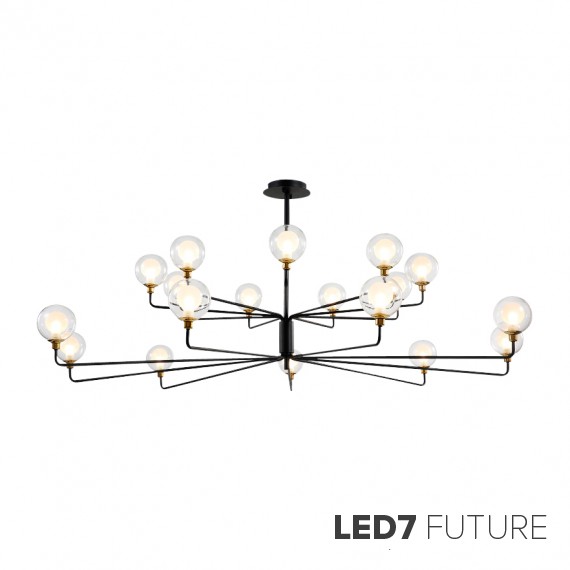 Loft Industry Modern - Bubbles Mody Chandelier